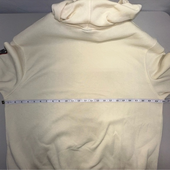 NASA Southpole Hoodie Cream Off-White Pullover Graphic Sweatshirt Men’s L - Picture 4 of 5